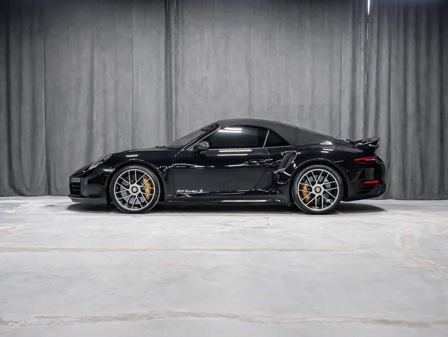 2017 Porsche 911 TURBO S Black