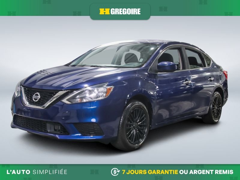 Nissan Sentra SV AUTO A/C TOIT CAM RECUL BLUETOOTH 2019 Bleu