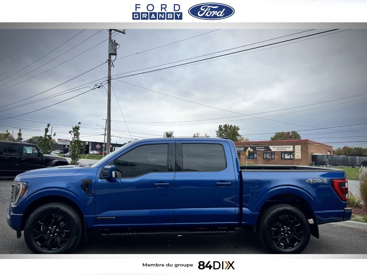 Ford F-150 2022 Bleu Granby - photo #8
