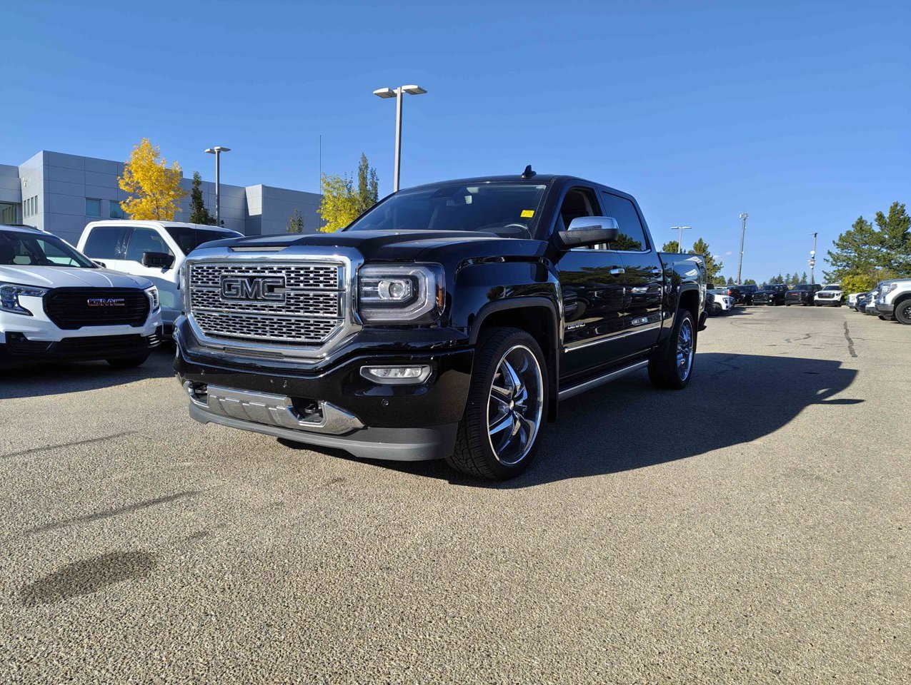 2017 GMC Sierra 1500 4WD Crew Cab 143.5 Denali Black Sherwood Park - photo #3