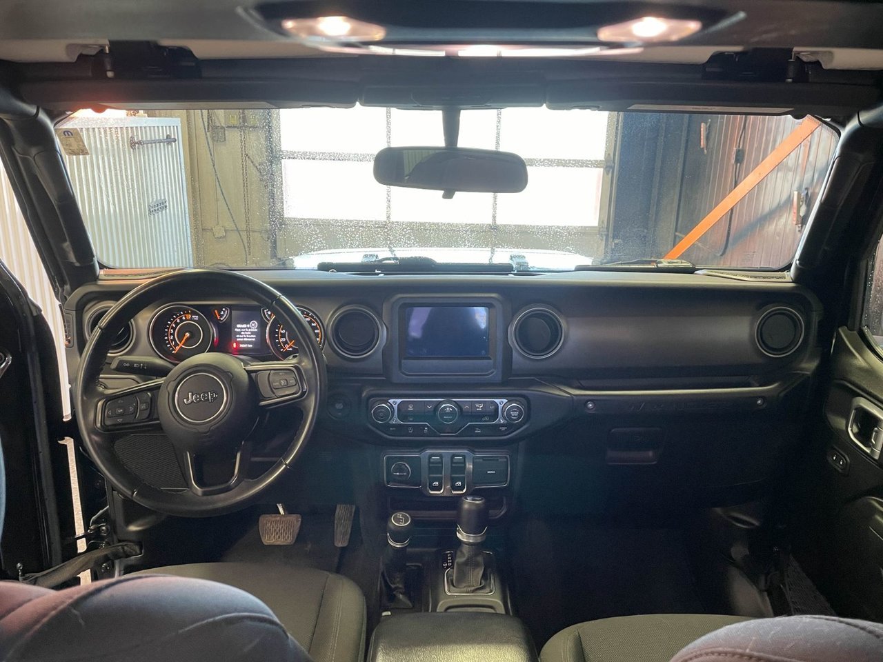 2022 Jeep Wrangler SPORT S 4X4 V6 *TOIT DUR* CARPLAY ALPINE *BAS KM* Black Saint-Jérôme - photo #9