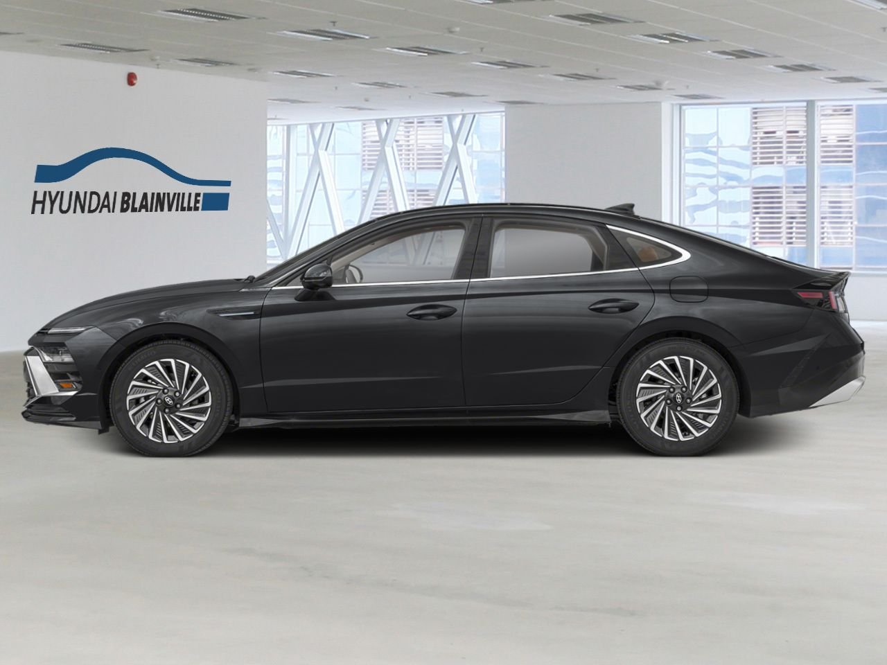 2026 Hyundai Sonata Hybrid Abyss Black Blainville - photo #2