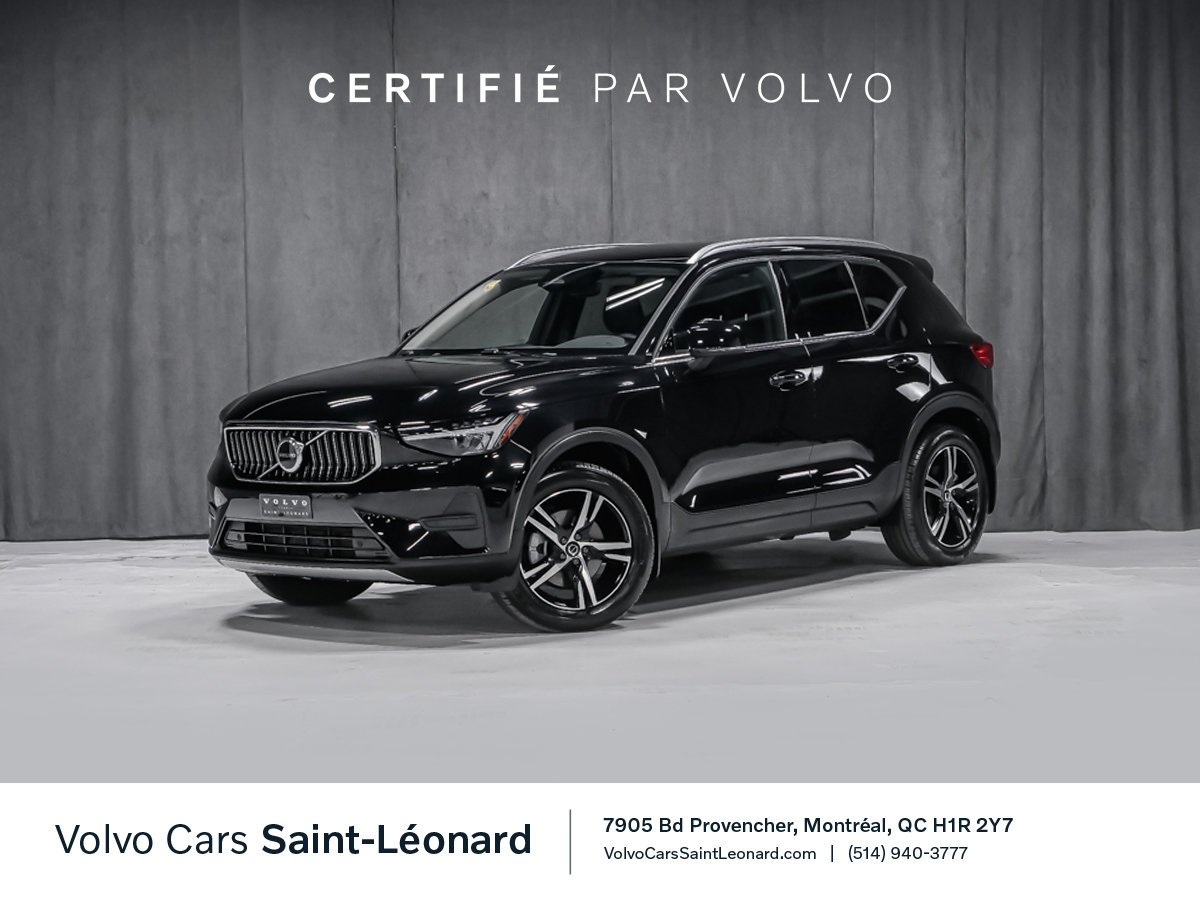 2025 Volvo XC40 B5 CORE BRIGHT Black Montreal - photo #0