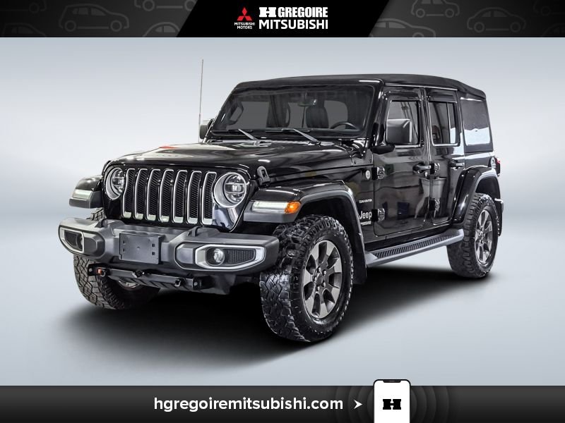 Jeep Wrangler Unlimited 2020 Noir Blainville - photo #2