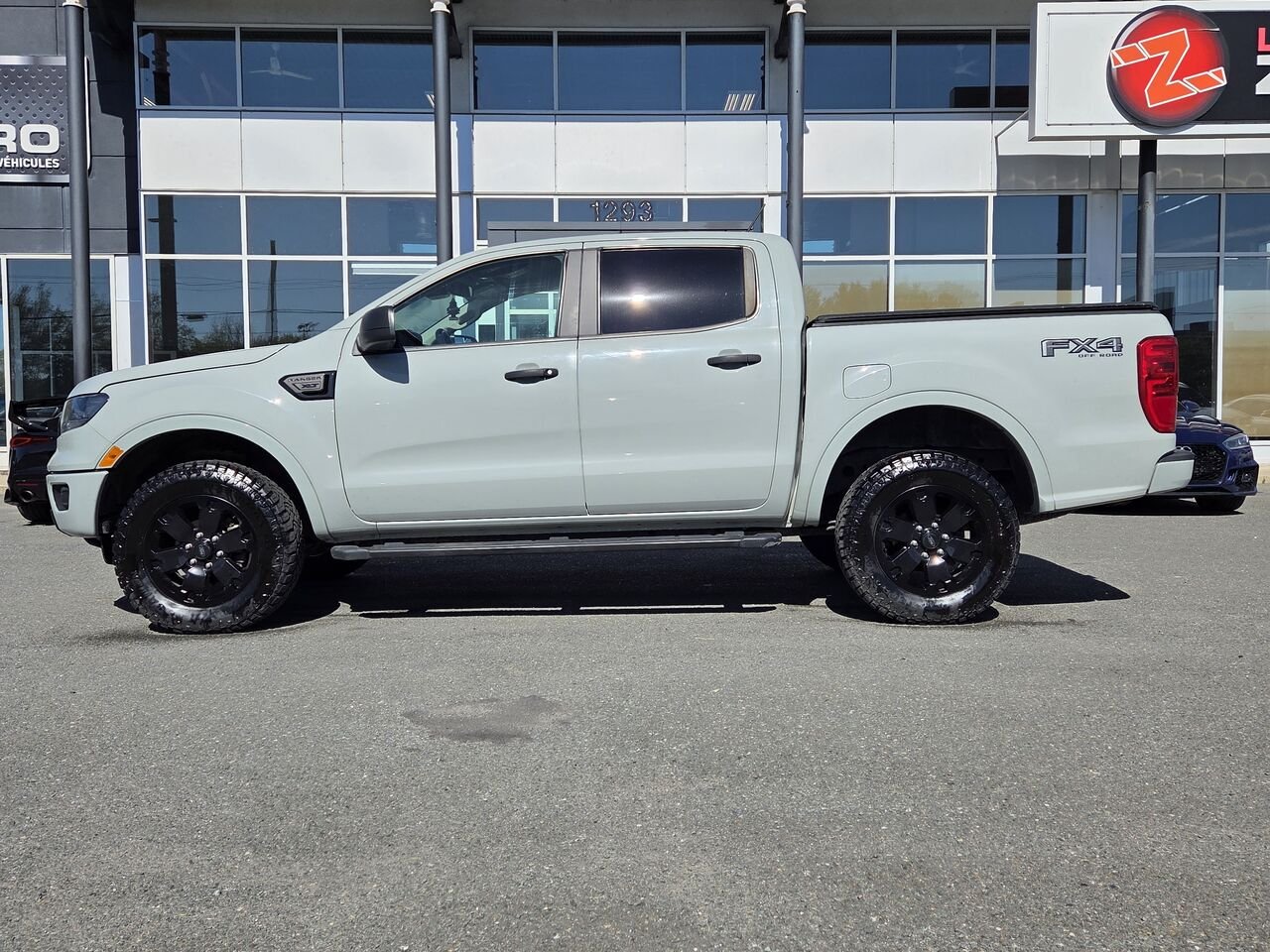 Ford Ranger XLT 2021 Gris Granby - photo #2