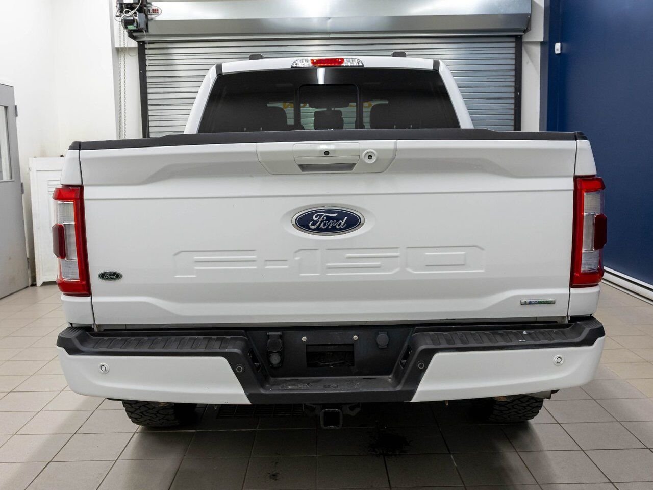 Ford F-150 LARIAT CREW 4X4 *TOIT* NAV CUIR SIÈGES VENTIL B&O 2021 Blanc Saint-Jérôme - photo #8
