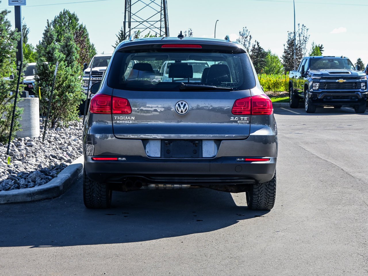 2015 Volkswagen Tiguan 4MOTION 4dr Auto Trendline gray Sherwood Park - photo #11