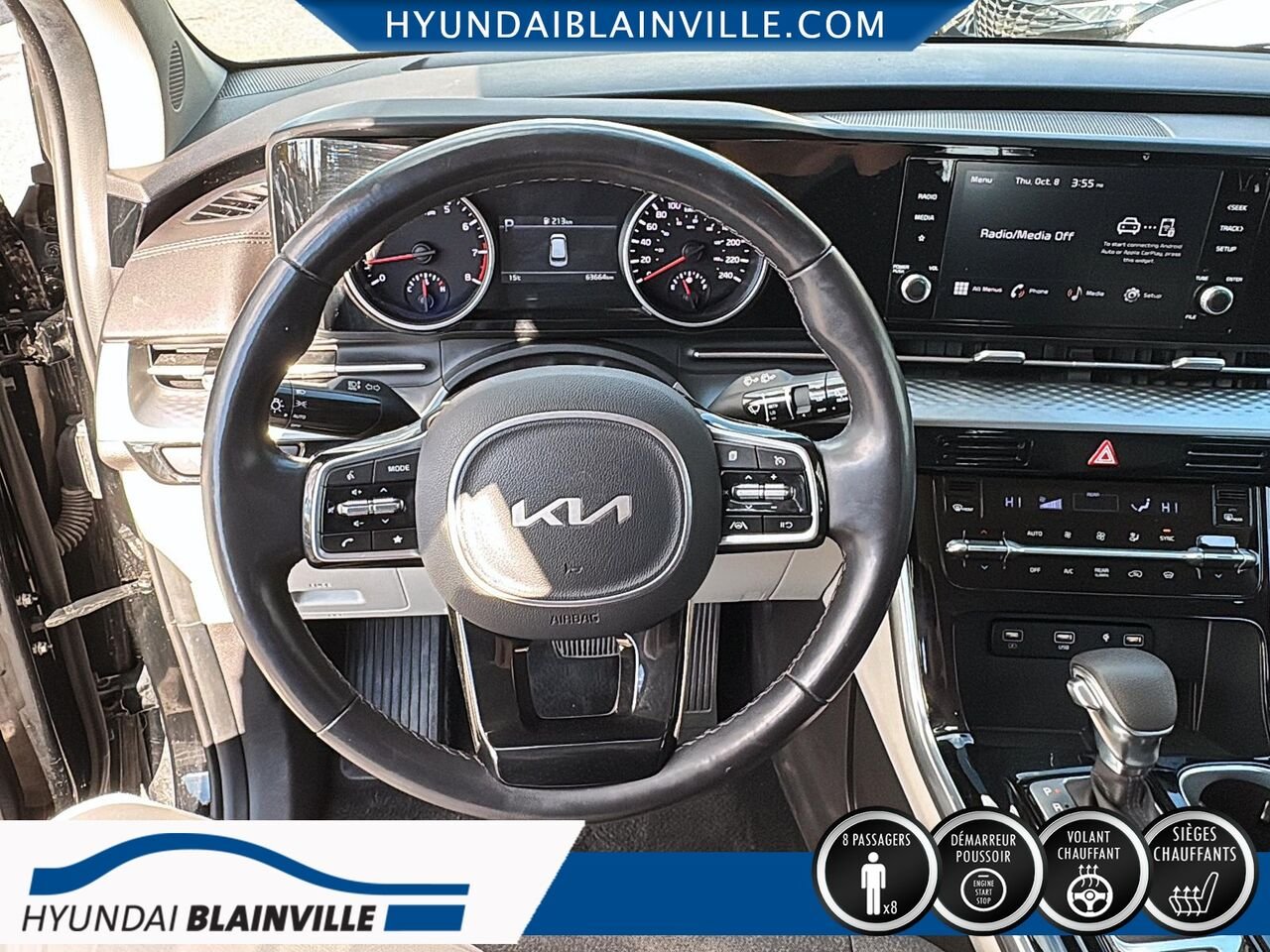 Kia Carnival 2023 Noir Blainville - photo #14