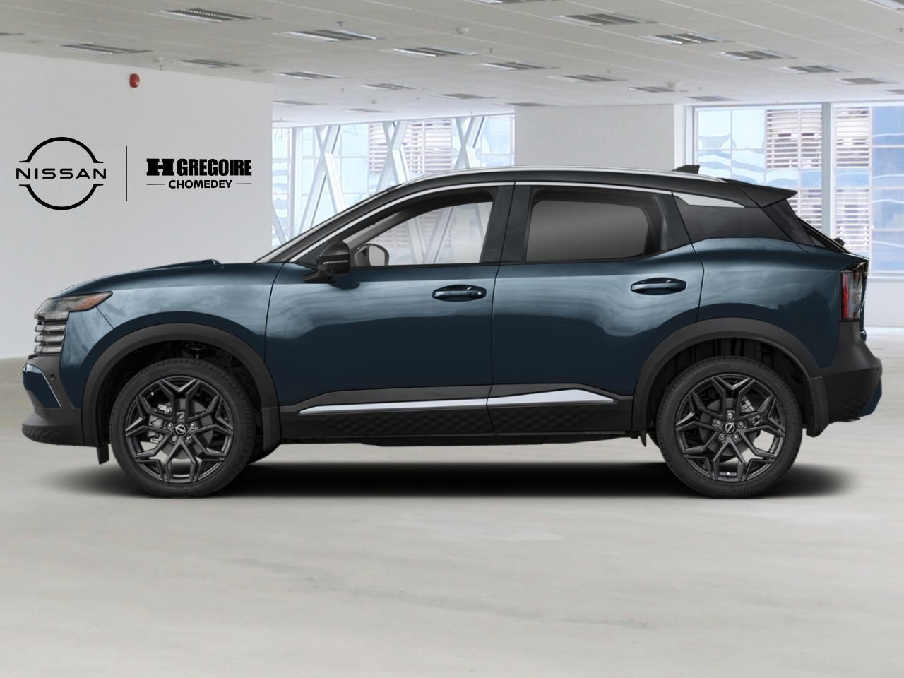 Nissan Kicks C6K417T | SR TI 2026 Bleu glacial arctique/Noir intense Laval - photo #1