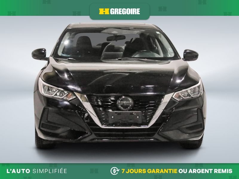 2021 Nissan Sentra SV AUTO A/C GR ELECT MAGS TOIT CAM RECUL BLEUTOOT Black