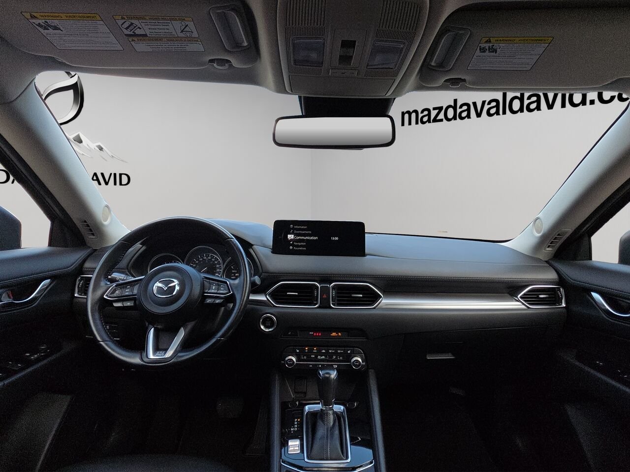 Mazda CX-5 GS AWD, automatique, toit ouvrant, sièges chauffants, volant chauffant, Apple CarPlay, navigation, 2022 Gris Val-David - photo #5
