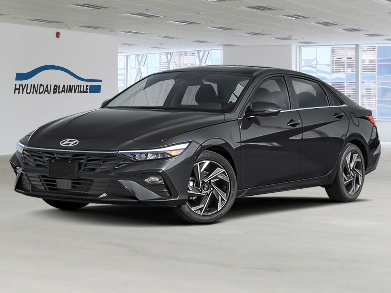2025 Hyundai Elantra Hybrid Abyss Black Blainville - photo #0