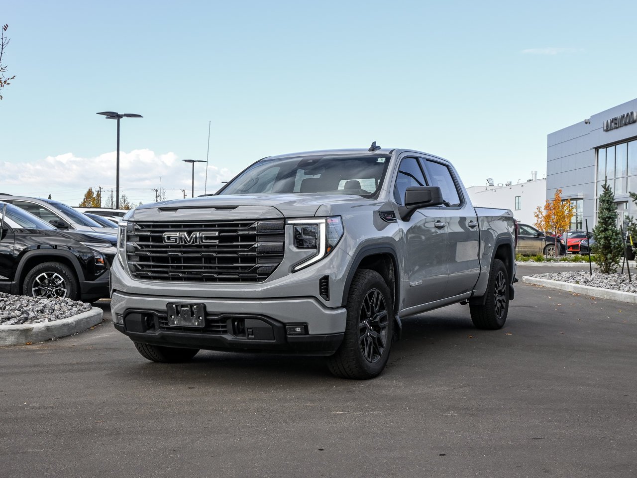 2024 GMC Sierra 1500 4WD Crew Cab 147 Elevation Grey Sherwood Park - photo #3