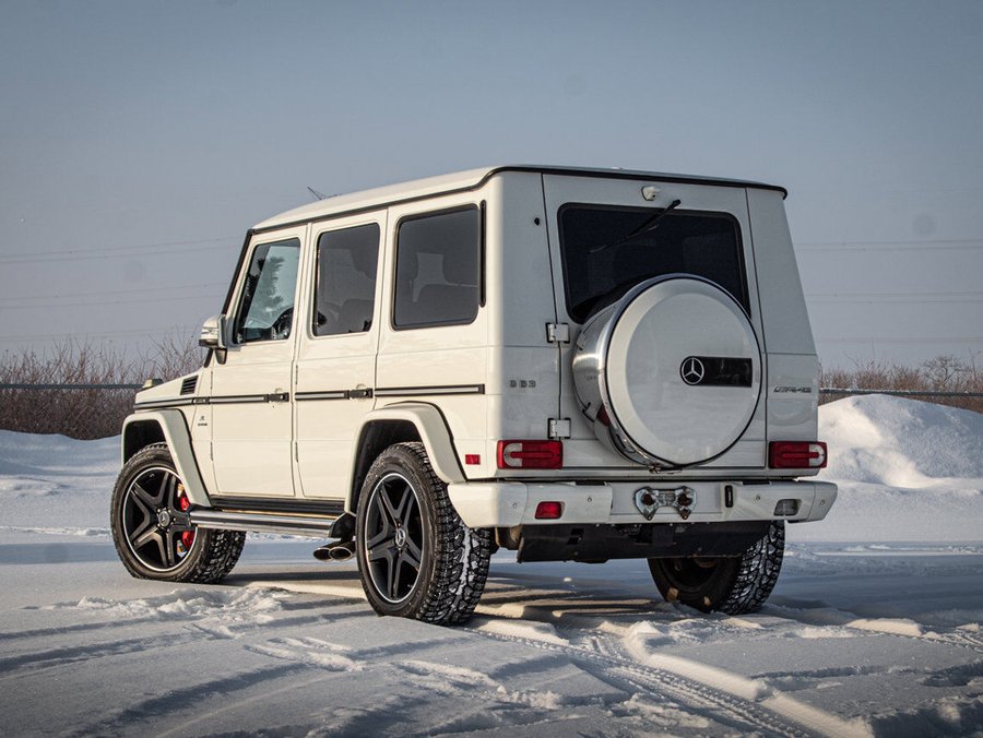 2013 Mercedes-Benz G-Class 2013 White