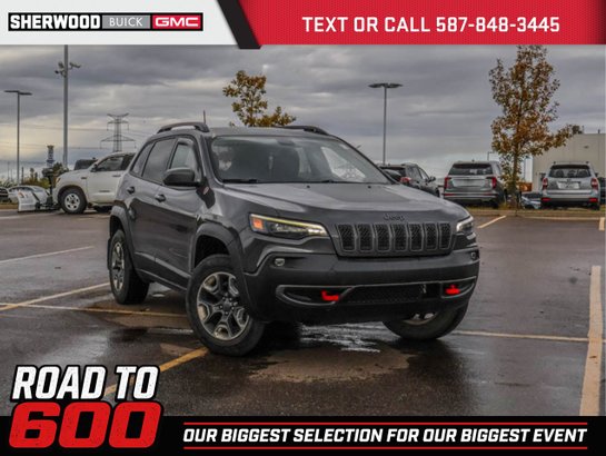 2020 Jeep Cherokee Trailhawk 4x4 3.2L | Panoramic Sunroof Grey