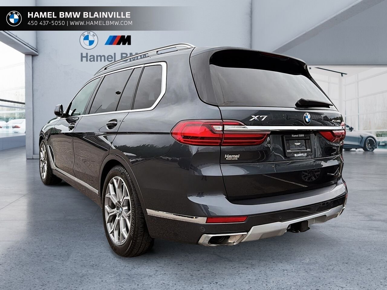 BMW X7 xDrive40i véhicule d'activités sportives 2022 Gris Blainville - photo #3