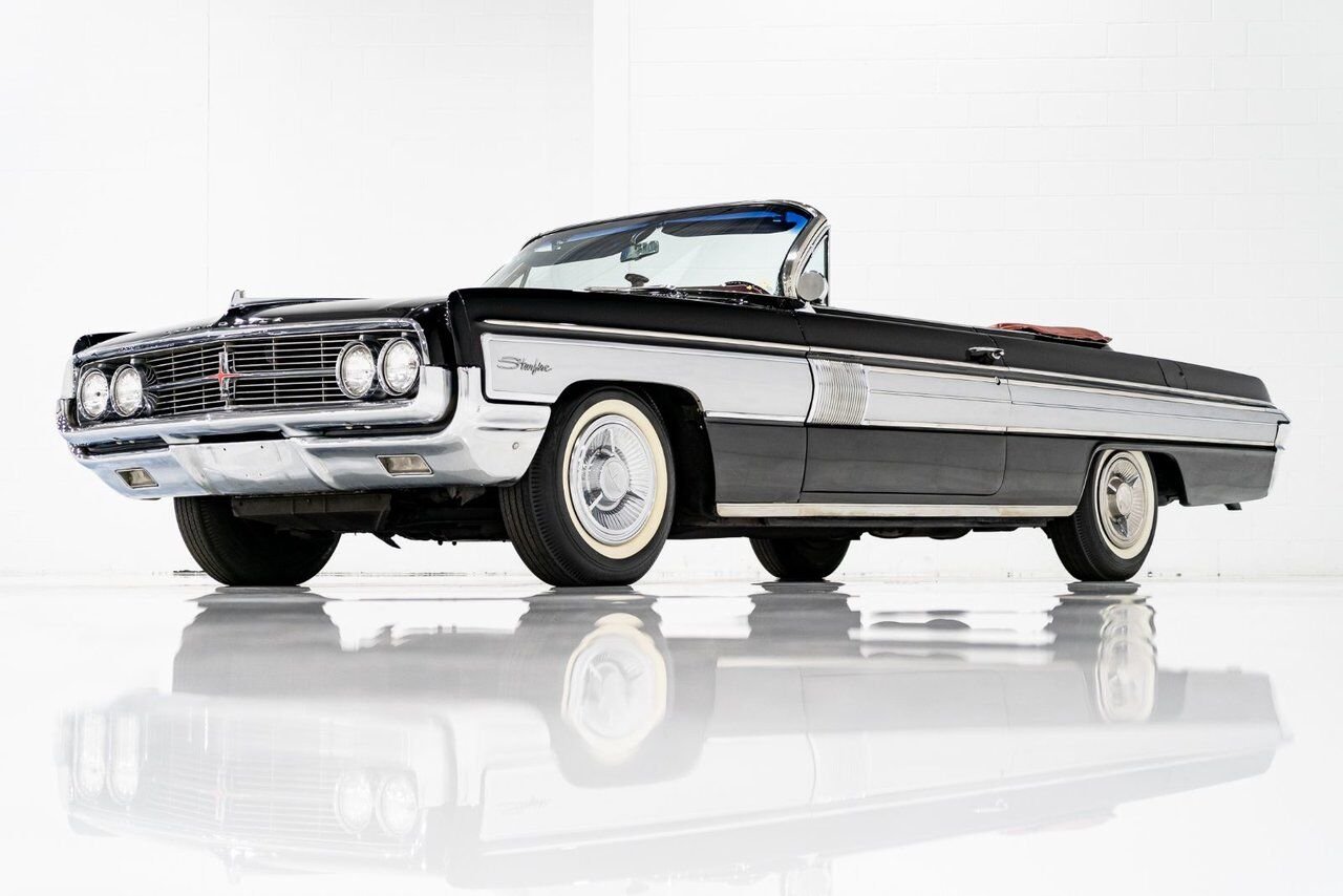 Oldsmobile Starfire Factory A/C. Single repaint and extensive ownership history **PRICE IN USD** 1962 Noir Montréal - photo #51