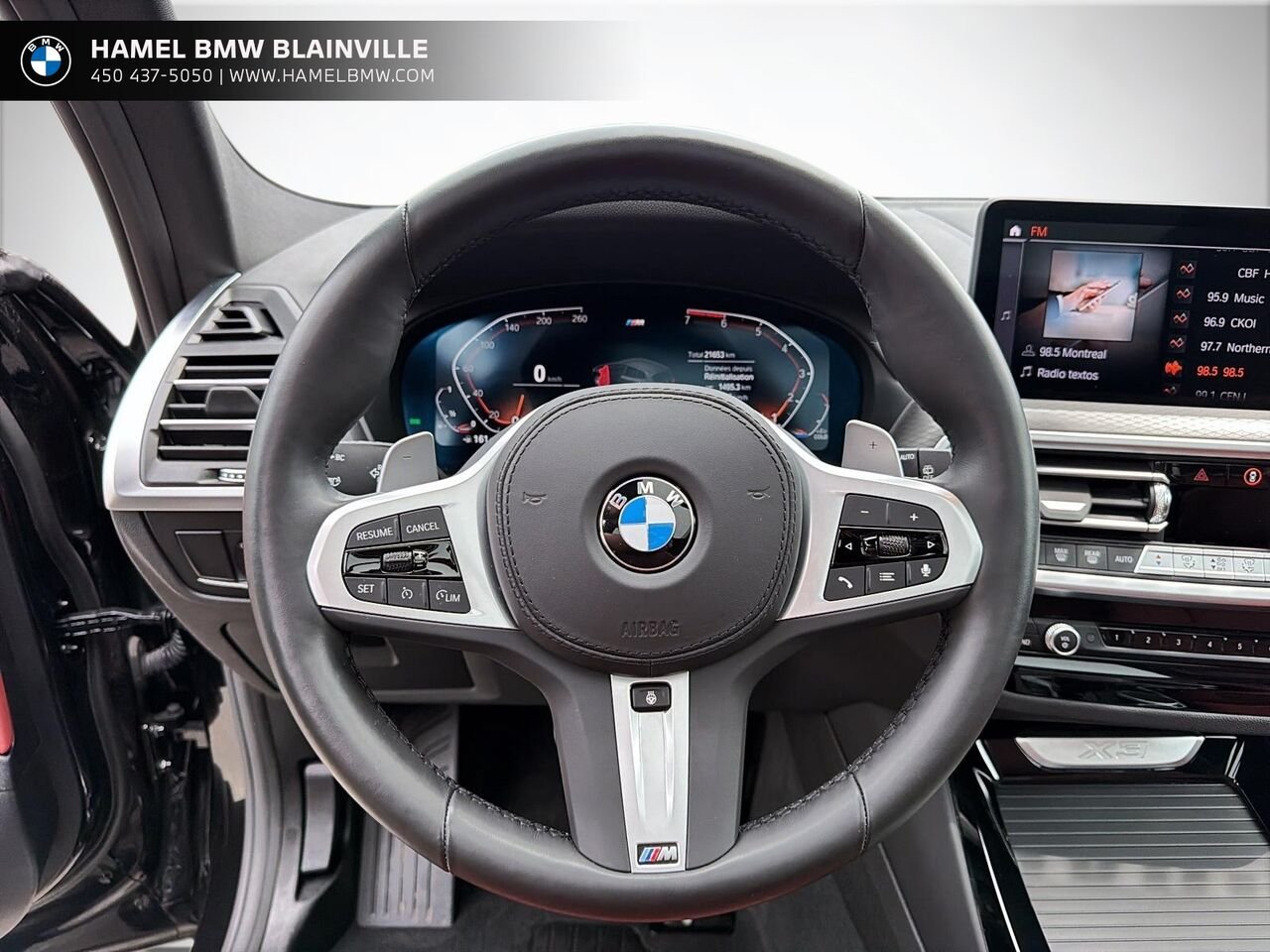 BMW X3 xDrive30i véhicule d'activités sportives 2024 Noir Blainville - photo #11