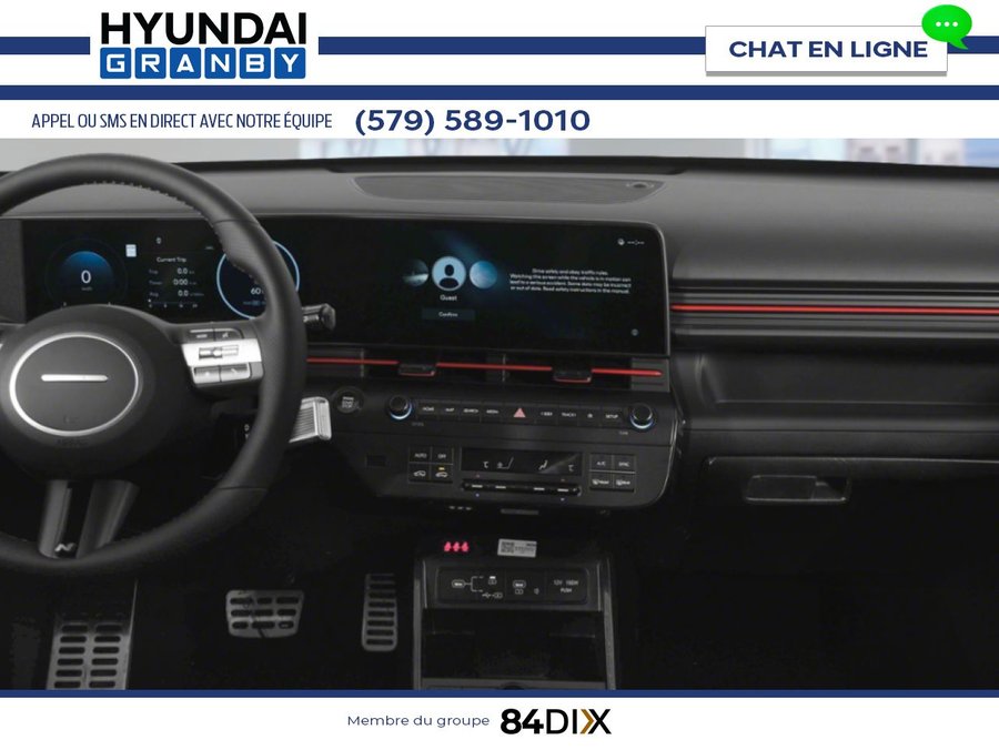HYUNDAI Kona 1.6T N Line Ultimate TI 2026 Noir abysse