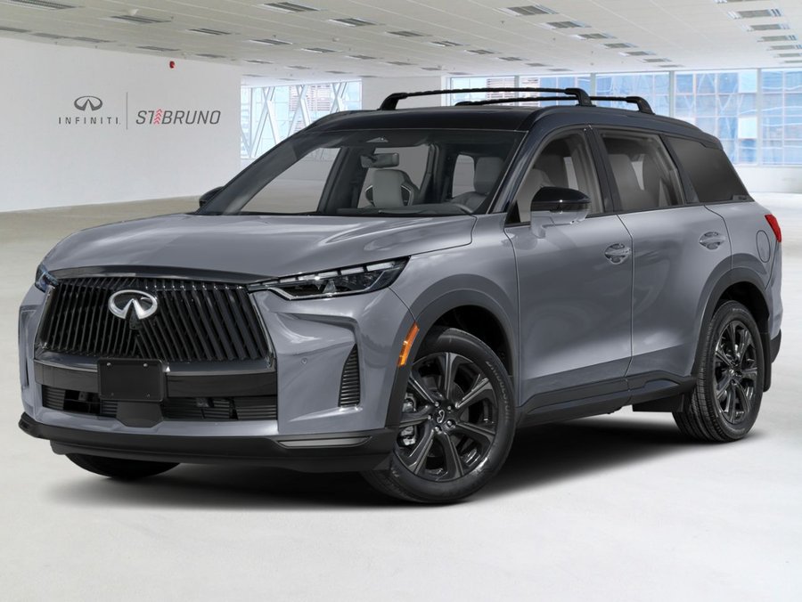 2027 INFINITI QX60 2027 Harbor Gray/Black Obsidian