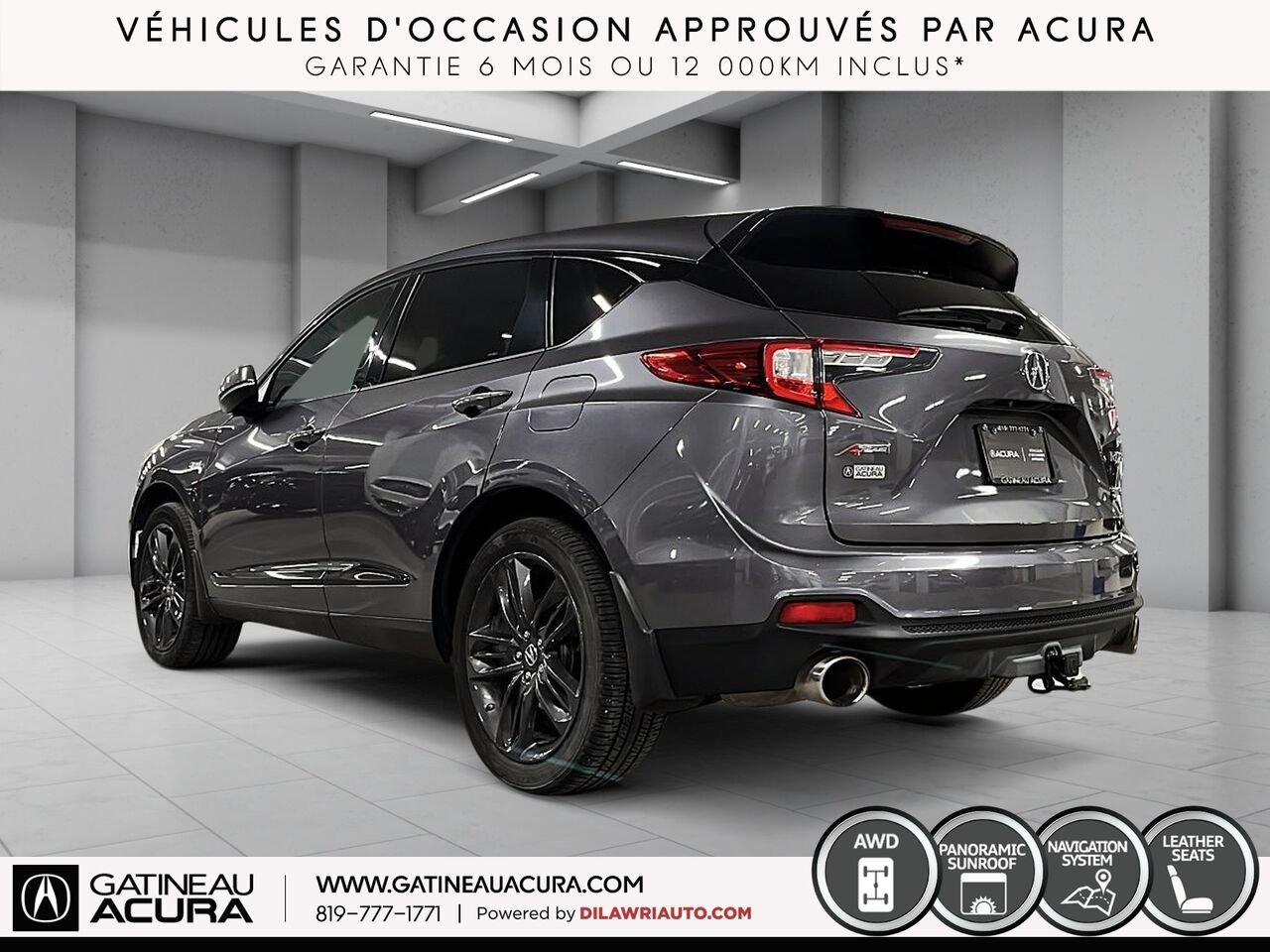 Acura RDX A-Spec SH-AWD 2021 Gris Gatineau - photo #18