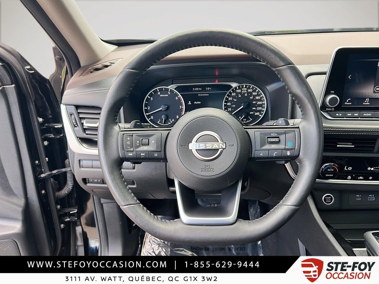 Nissan Rogue SV TOIT OUVRANT 2023 Noir Québec - photo #30