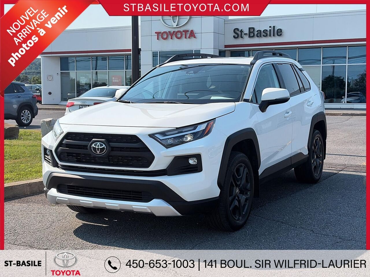 TOYOTA RAV4 2023 Blanc Saint-Basile-le-Grand - photo #0