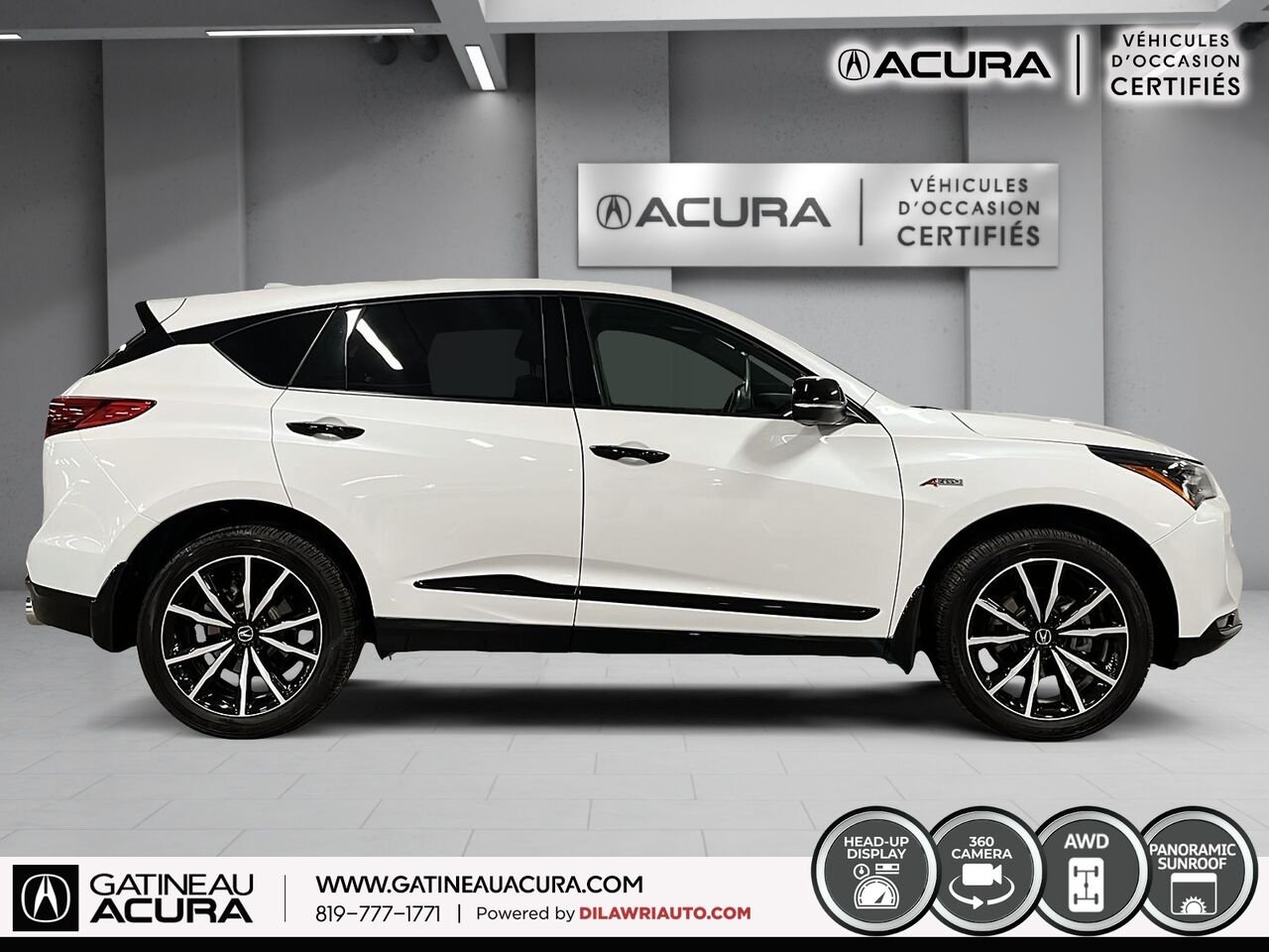 Acura RDX A-Spec Platinum Élite SH-AWD 2025 Blanc Gatineau - photo #14