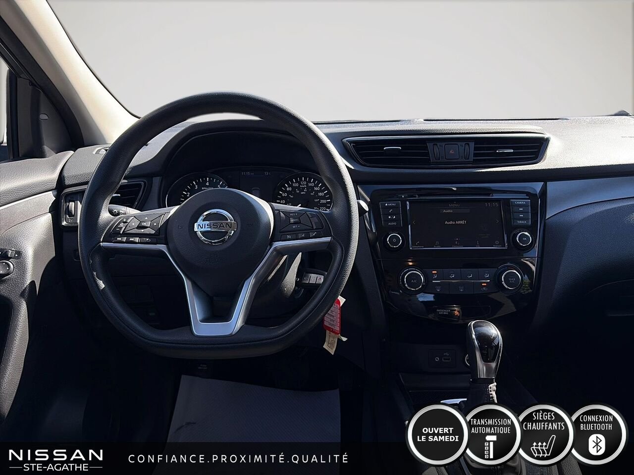 Nissan Qashqai S TI | AUTOMATIQUE | GROUPE COMMODITÉ | UN SEUL PROPRIÉTAIRE 2019 Gris Saint-Jérôme - photo #8