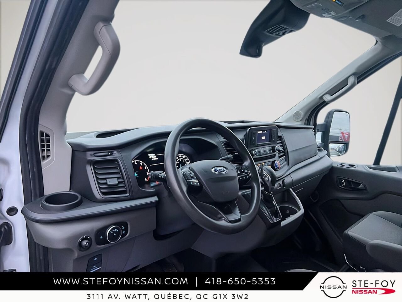 2024 Ford Transit fourgon tronqué White Ste-Foy - photo #9