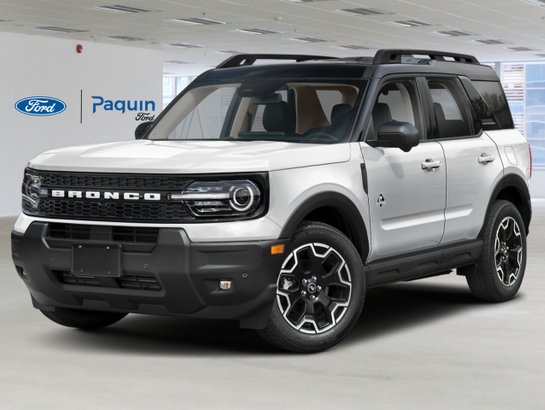 Ford Bronco Sport Outer Banks 4x4 2026 Blanc sidéral métallisé