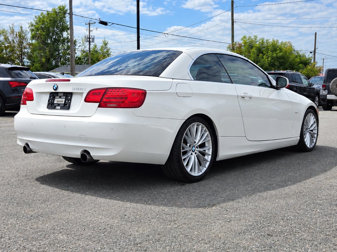 BMW 335i Convertible 2011 Blanc Granby - photo #10