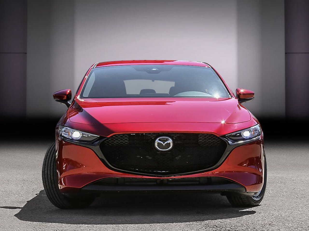 Mazda Mazda3 Sport JM1BPAKL6T1909960 2026 Rouge vibrant cristal métallisé Mirabel - photo #1