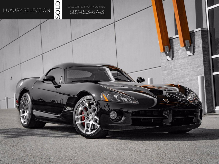 2008 Dodge Viper SRT10 Black