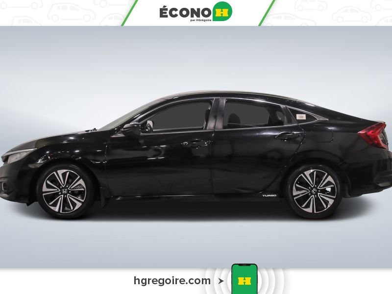 2018 Honda Civic Black Blainville - photo #4