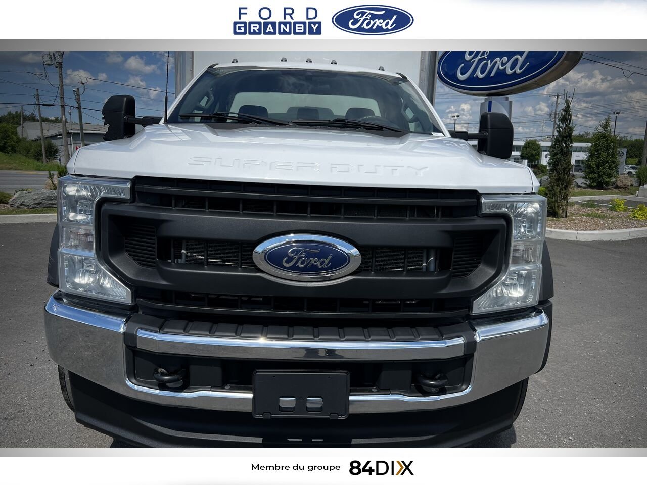Ford Super Duty F-550 DRW 2022 Blanc Granby - photo #9