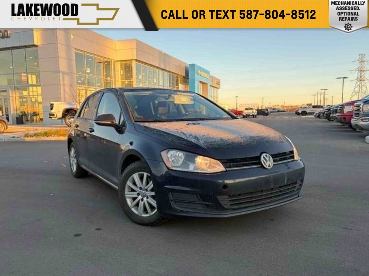 2016 Volkswagen Golf 5dr HB Auto 1.8 TSI Trendline Black Sherwood Park - photo #0