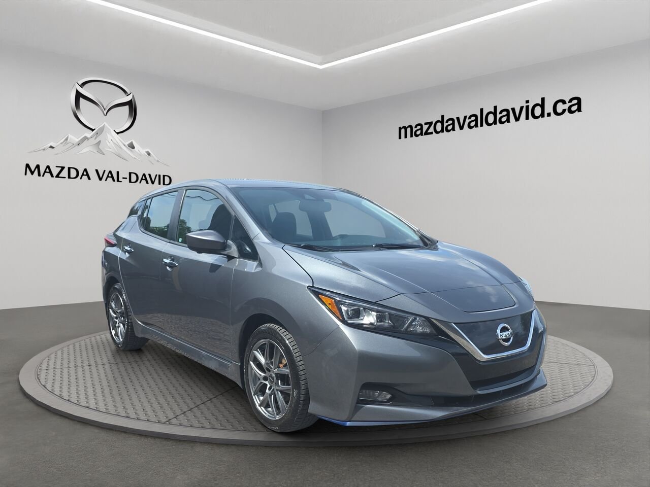 2020 Nissan LEAF SV PLUS à hayon, Commande audio au volant, caméra de recul, détecteur d'angles morts, grosse Grey Val-David - photo #8