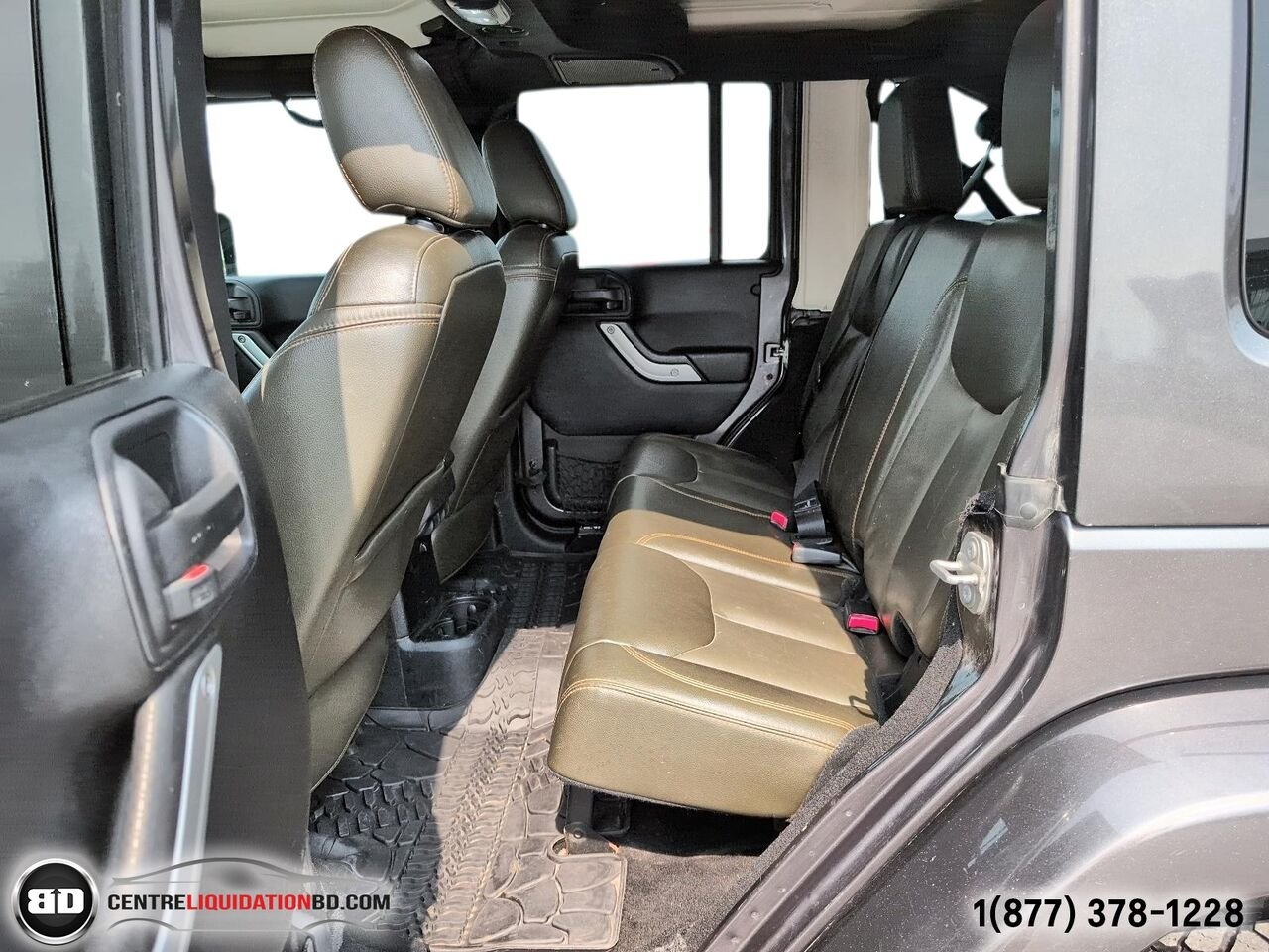 JEEP WRANGLER UNLIMITED SAHARA | BD0367 2016 Gris Granby - photo #13