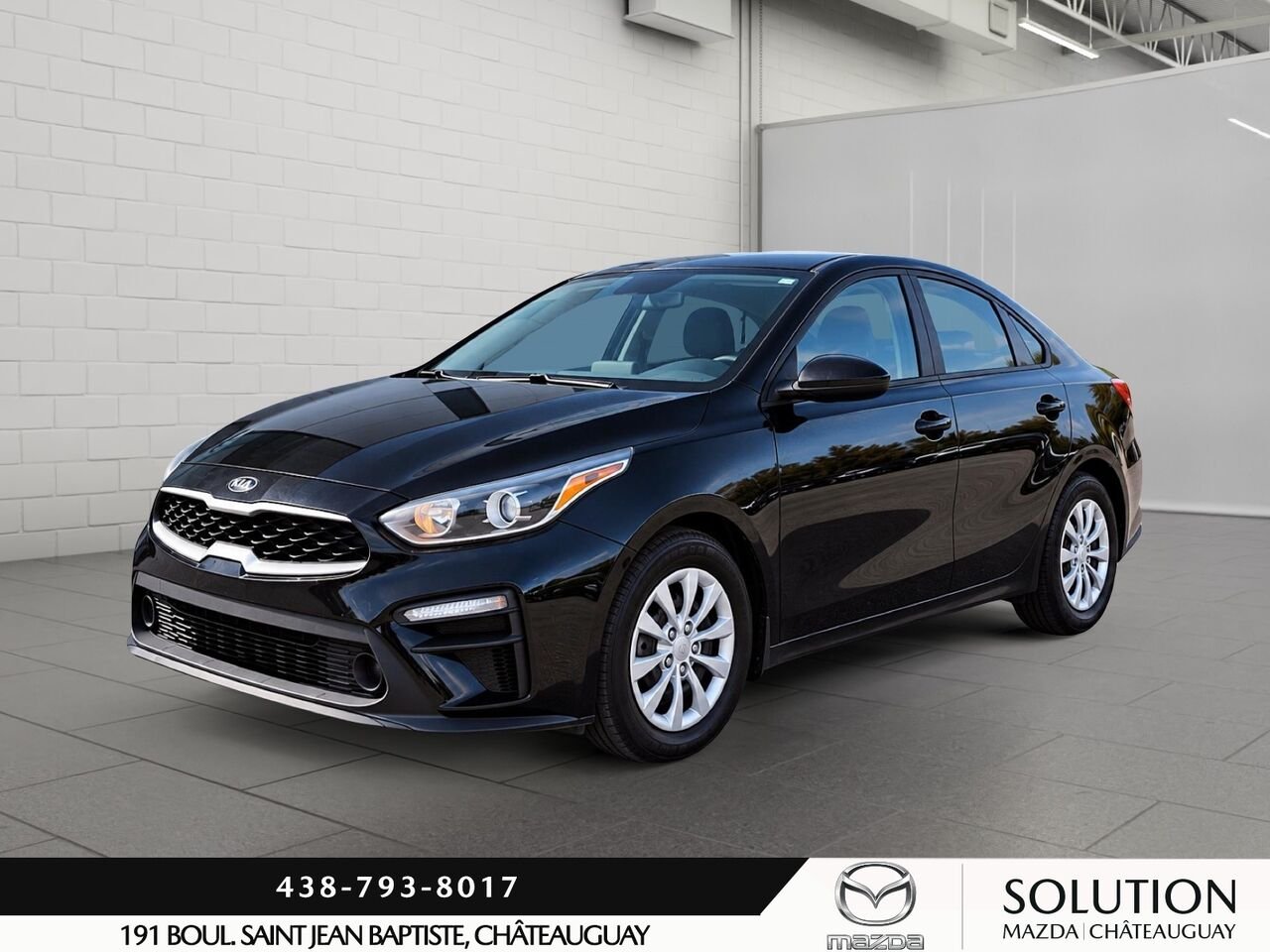 Kia Forte AUTOAMTIQUE / APPLE CARPLAY ET ANDROID AUTO 2021 Noir Châteauguay - photo #0