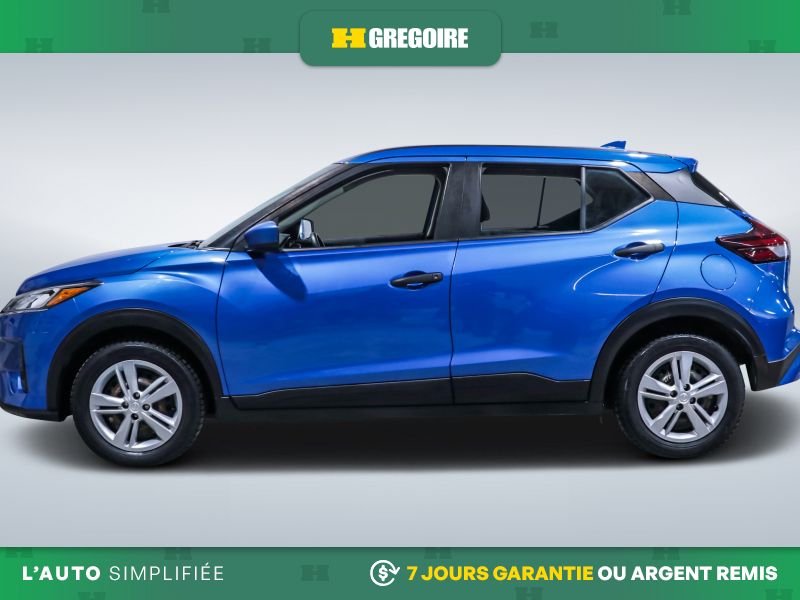 Nissan Kicks S AUTO AC GR ELEC CAM RECULE BLUETOOTH 2021 Bleu