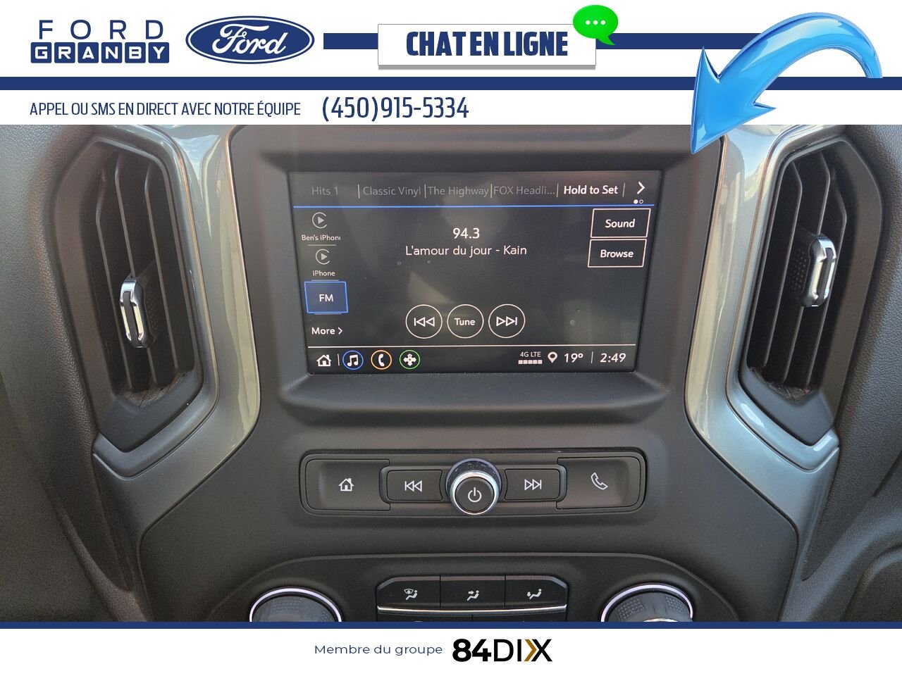Chevrolet Silverado 1500 2023 Noir Granby - photo #12