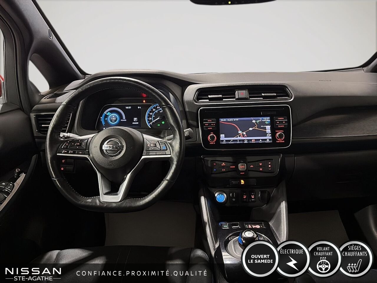2019 Nissan LEAF Red Saint-Jérôme - photo #9
