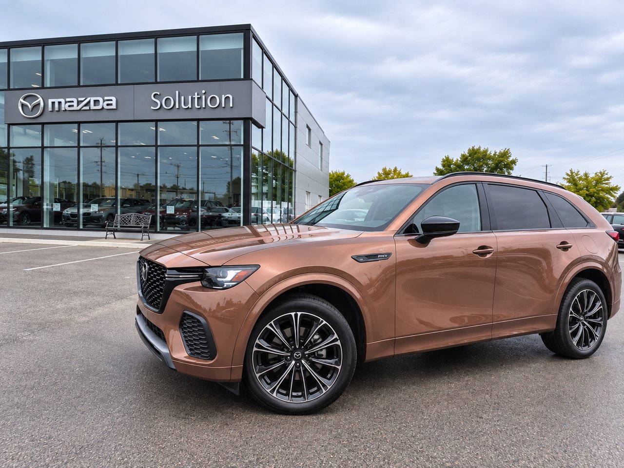 Mazda CX-70 PHEV JAMAIS ACCIDENTÉ / AWD (4X4) / APPLE CARPLAY ET ANDROID AUTO 2025 Brun Châteauguay - photo #0