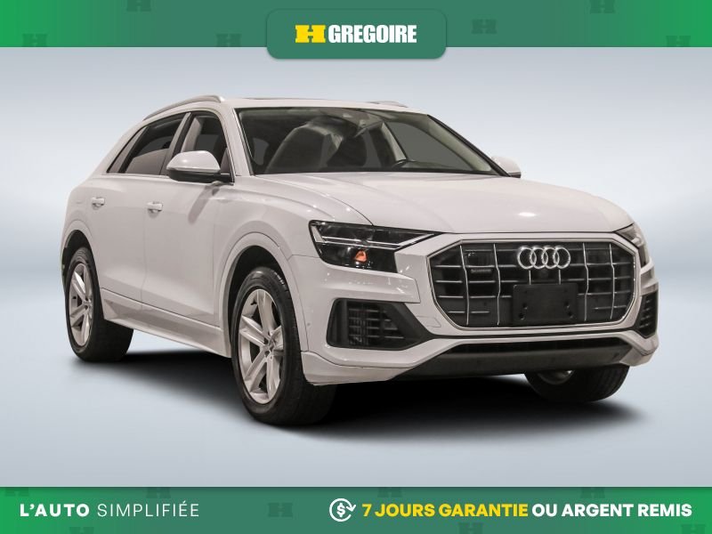 2019 Audi Q8 White Blainville - photo #0