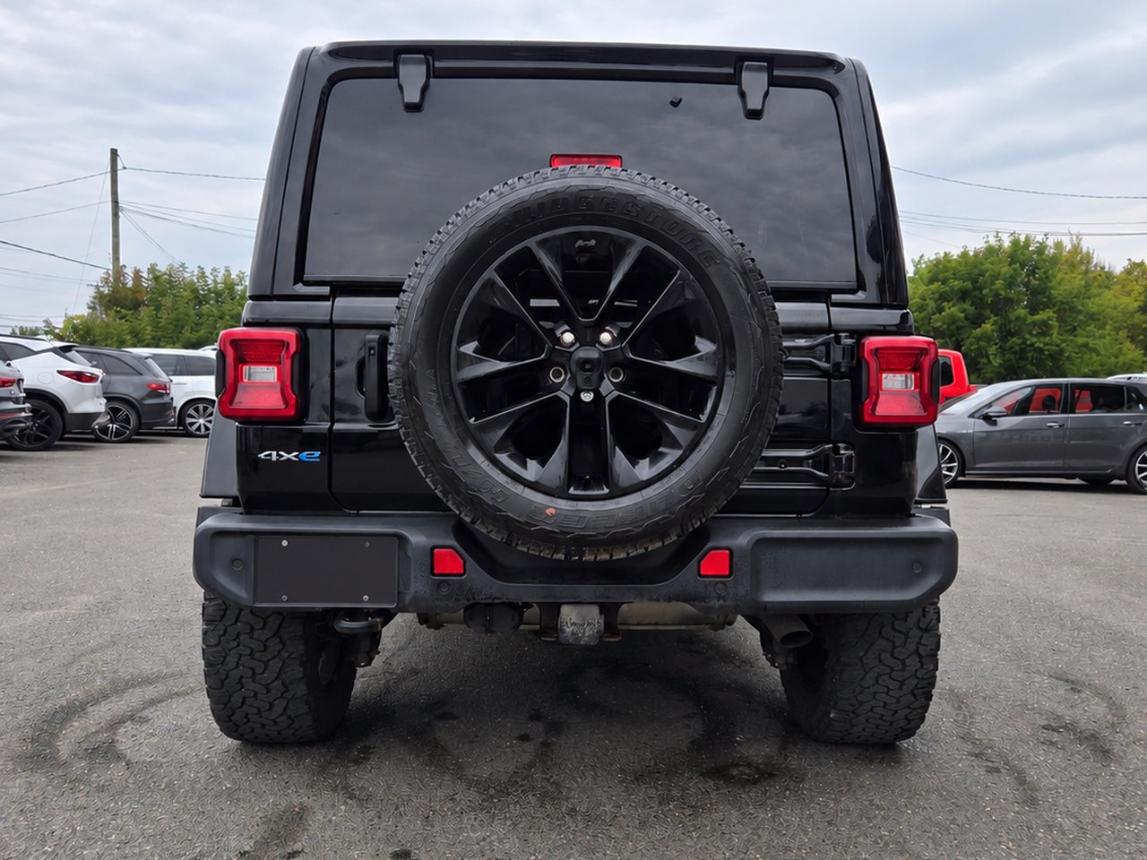 Jeep Wrangler 4xe Sahara 2021 Noir Granby - photo #6