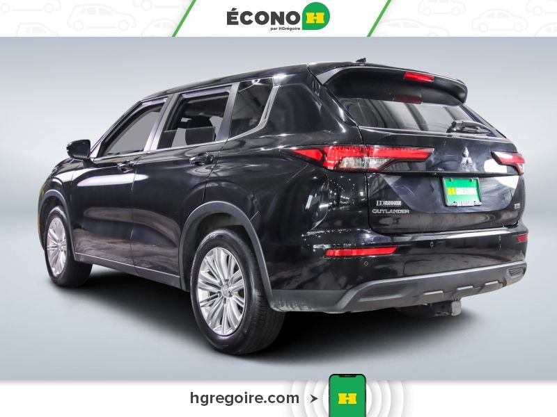 Mitsubishi Outlander ES AWD A/C GR ELECT MAGS 7 PASSAGER 2022 Noir