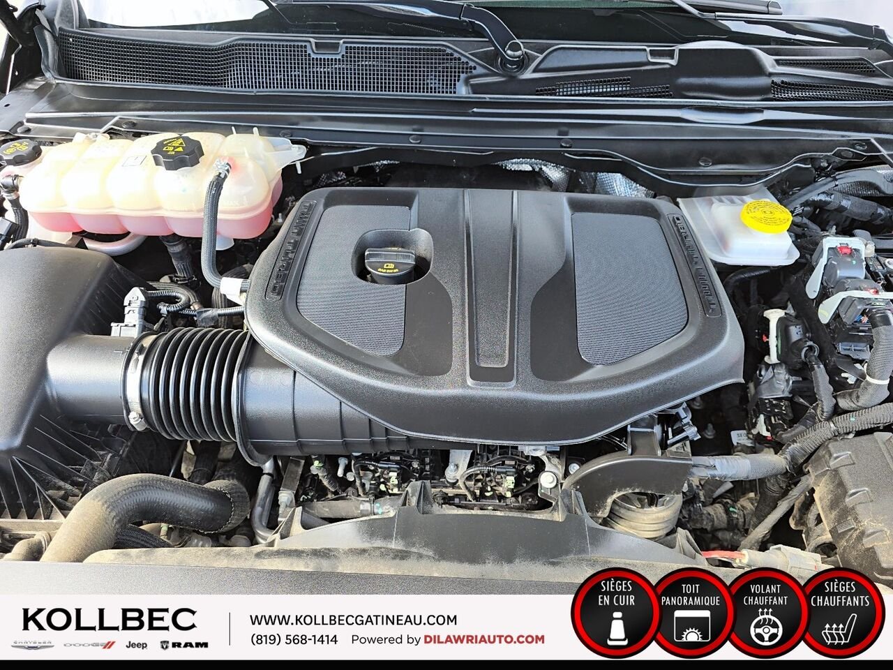RAM 1500 SPORT 26861 | Sport Crewcab 4x4 2025 Noir Gatineau - photo #17
