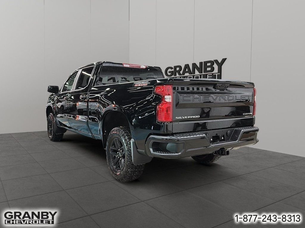 2026 CHEVROLET Silverado 1500 K1500 SILVERADO CREW CAB CUSTOM TRAIL BOSS STD/BOX (2CX) | E26-0185 BLACK Granby - photo #6