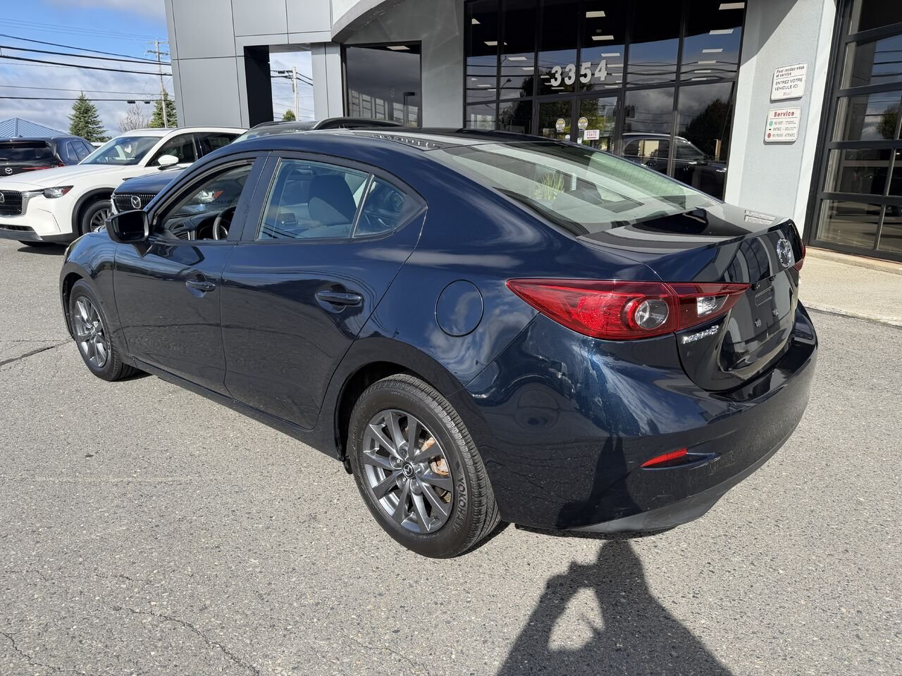 Mazda Mazda3 2015 Bleu Lac Mégantic - photo #2